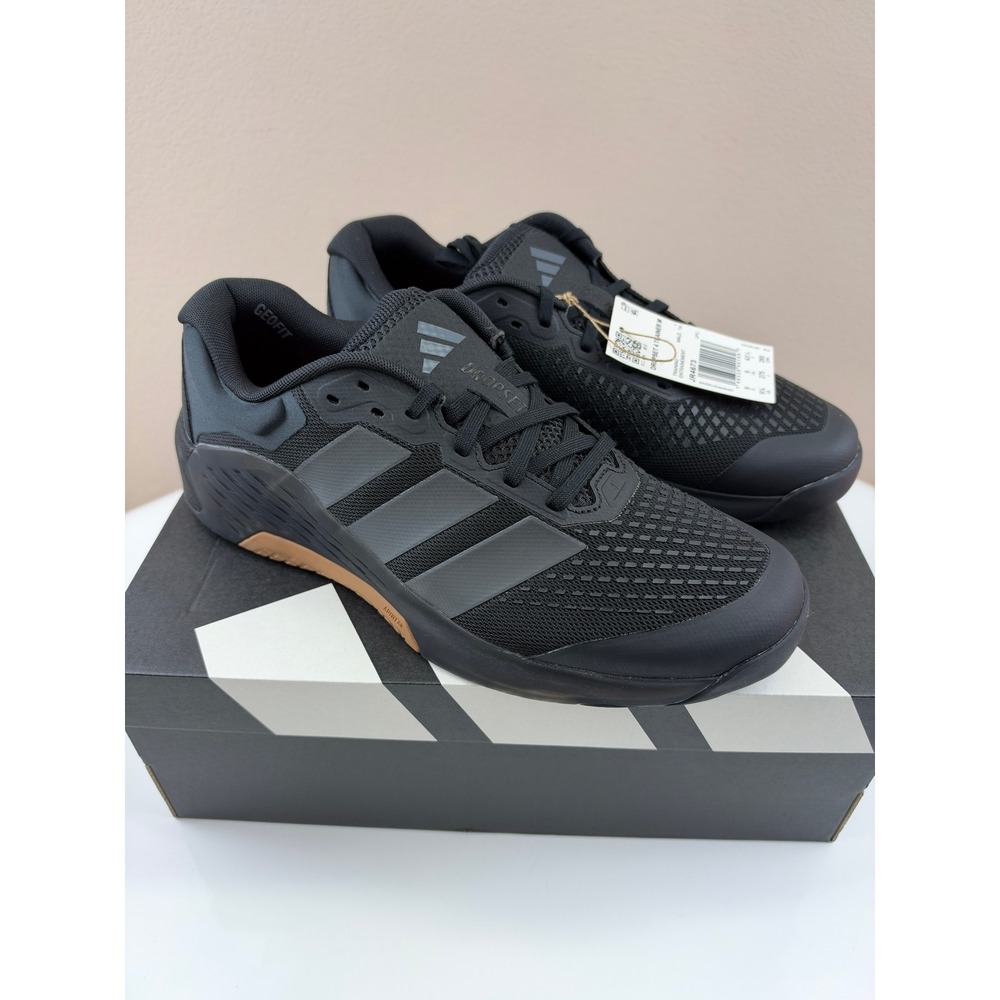 Adidas Dropset 4 Trainer M Mens Core Black Grey Training Shoes JR4673 Size 9.5